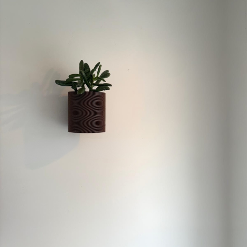 3DCstudio - Hangende bloempot voor binnen - woonaccessoires - planten - muurdecoratie -