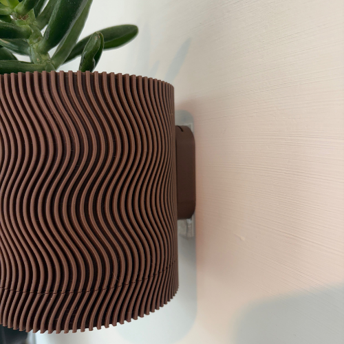 3DCstudio - Hangende bloempot voor binnen - woonaccessoires - planten - muurdecoratie -