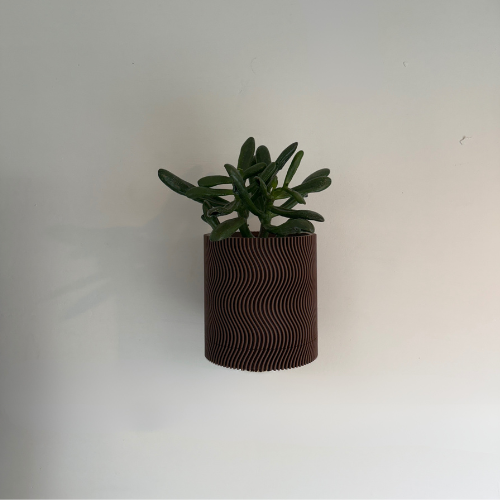 3DCstudio - Hangende bloempot voor binnen - woonaccessoires - planten - muurdecoratie -