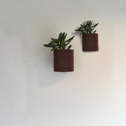 3DCstudio - Hangende bloempot voor binnen - woonaccessoires - planten - muurdecoratie -